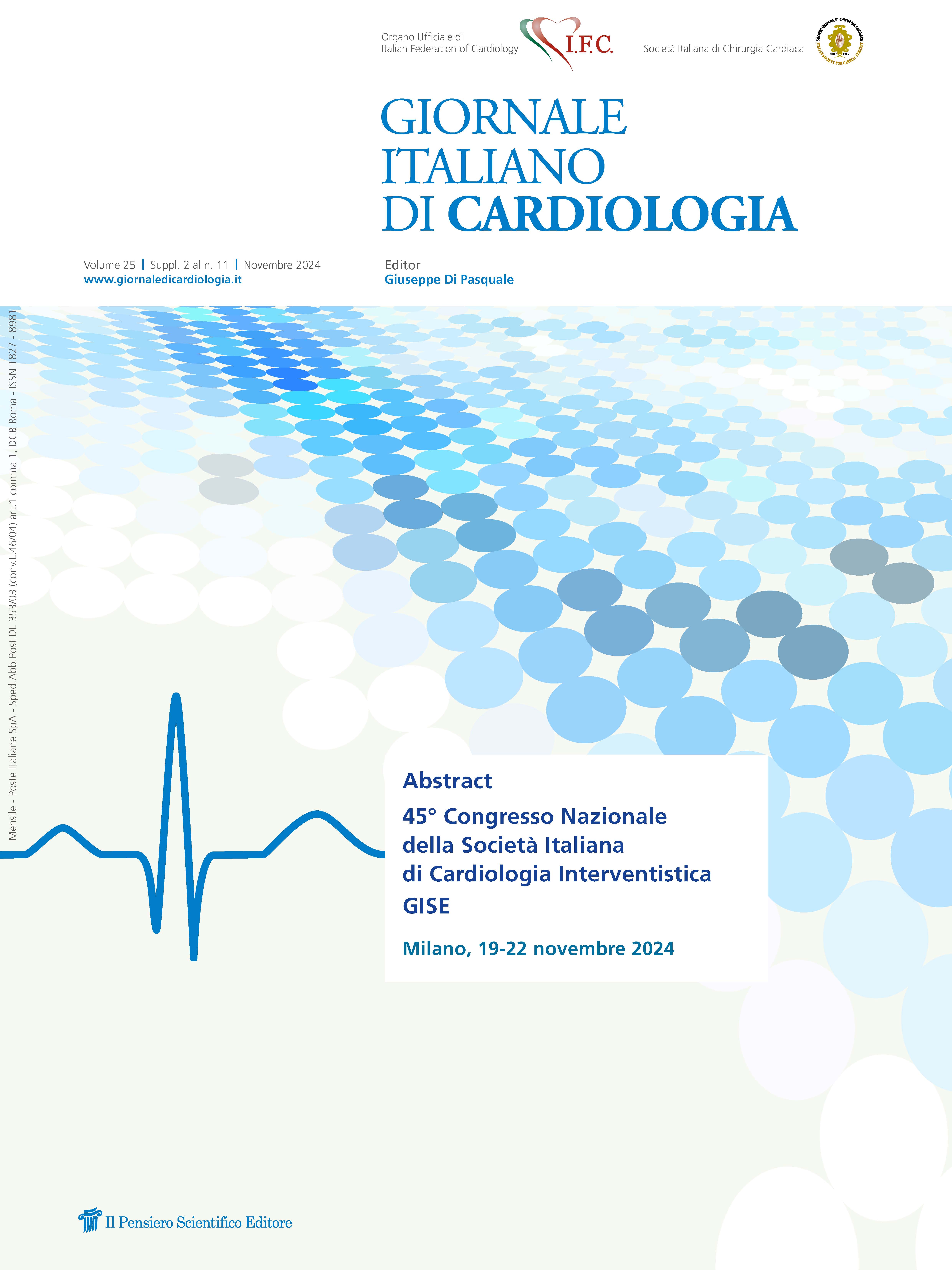 Suppl. 2 Abstract 45° Congresso Nazionale della Società Italiana di Cardiologia Interventistica - GISE